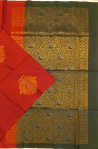 SOFT SILK SAREE WITH BLOUSE